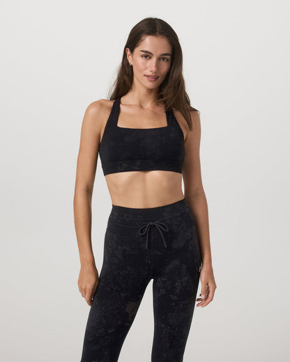 Daily Form Bra Women's Slate Crush Sports Bra - Vuori