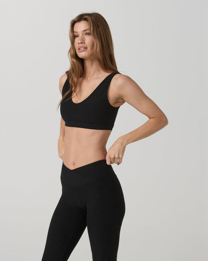 Elevation Rhythm Bra Black Heather - Vuori