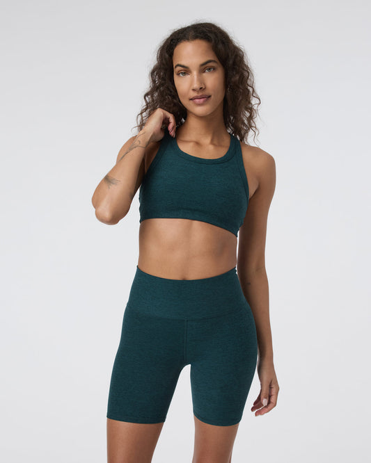 Elevation Racer Bra Moss Heather - Vuori