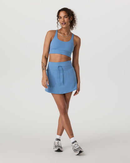 Yosemite Longline Bra Light French Blue Sports Bra - Vuori