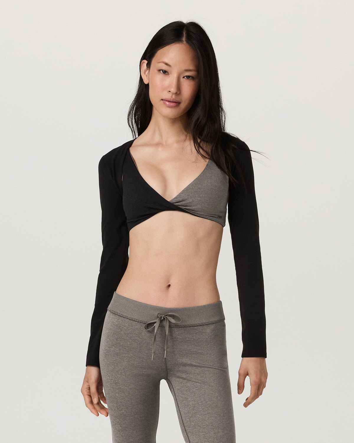 Halo Reversible Bra Women's Chia Heather Sports Bra - Vuori