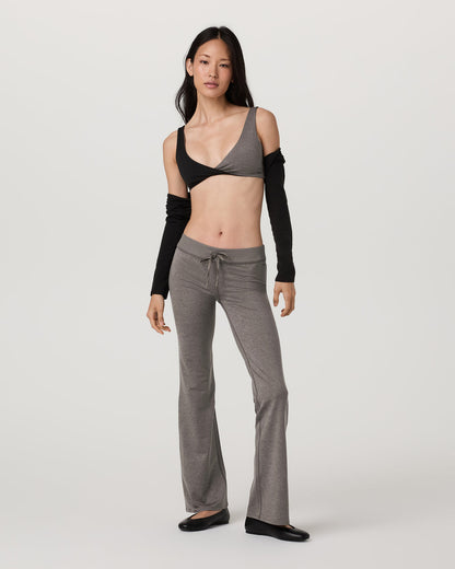 Halo Reversible Bra Women's Chia Heather Sports Bra - Vuori