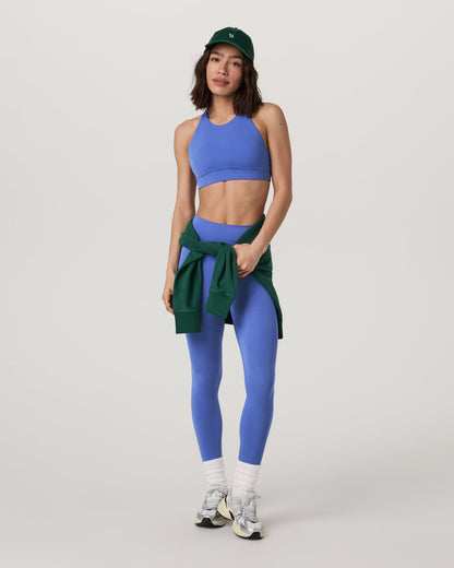 Vuori AllTheForm™ High Neck Bra Bright Iris Sports Bra - Vuori