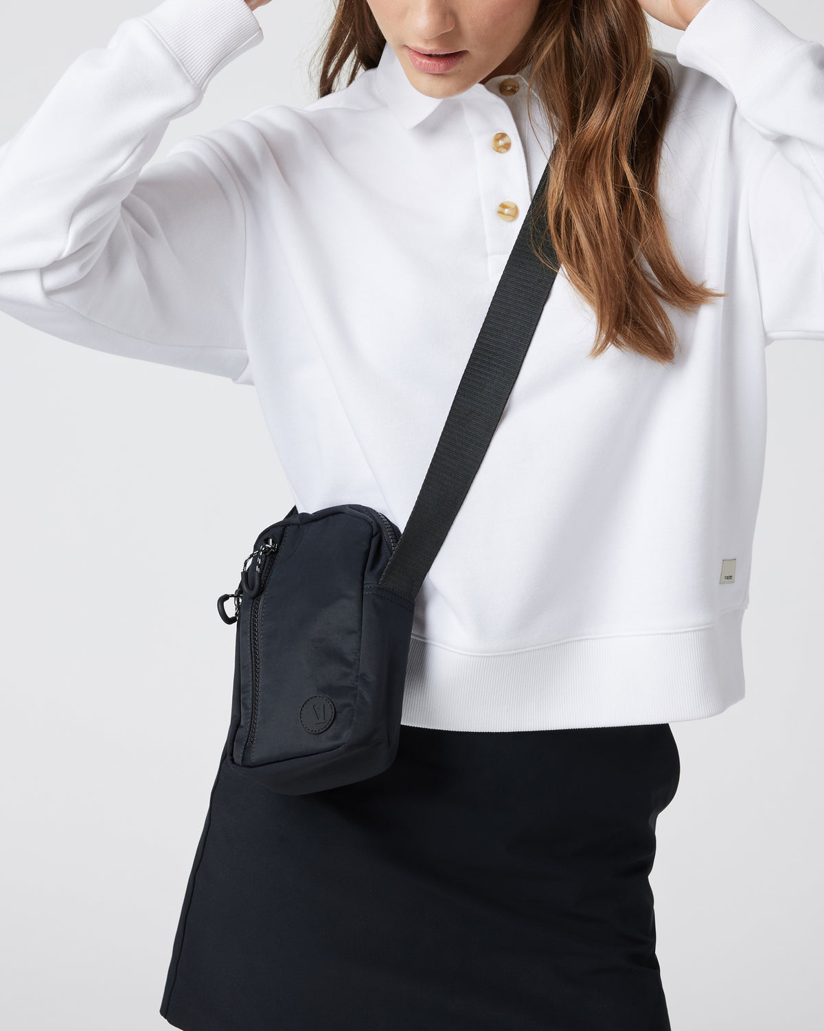 All Around Crossbody Black Bag - Vuori