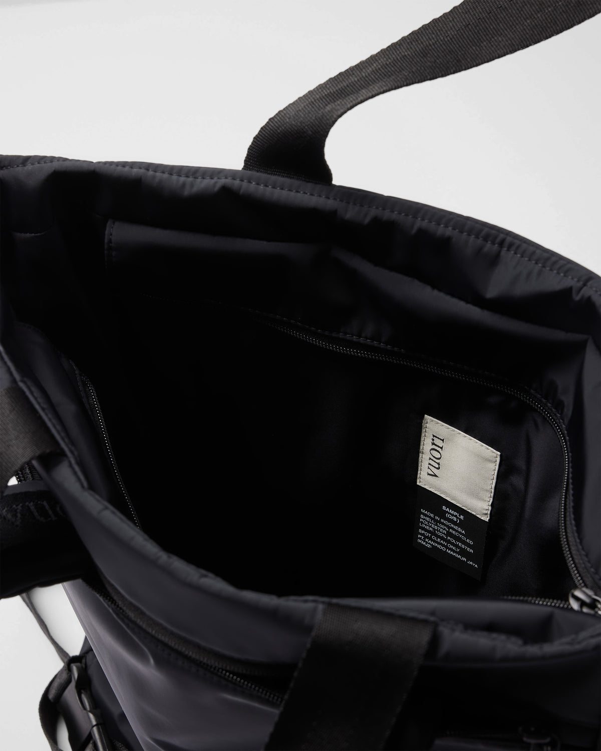 V1 Convertible Tote Bag 2.0 Black - Vuori