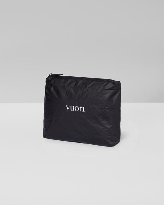 Aloha Small Pouch Black Splash Proof Bag - Vuori