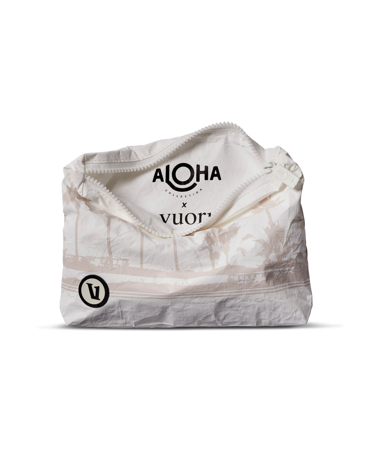ALOHA-Small Pouch Dune Palms Splash Proof Bag - Vuori