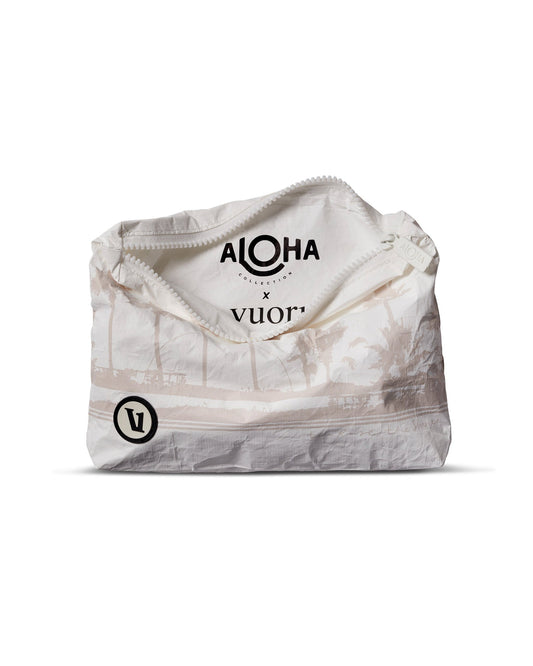 ALOHA-Small Pouch Dune Palms Splash Proof Bag - Vuori