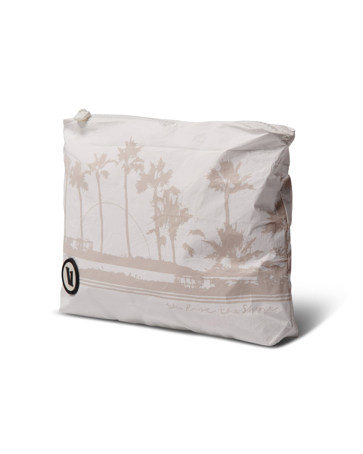 ALOHA-Small Pouch Dune Palms Splash Proof Bag - Vuori