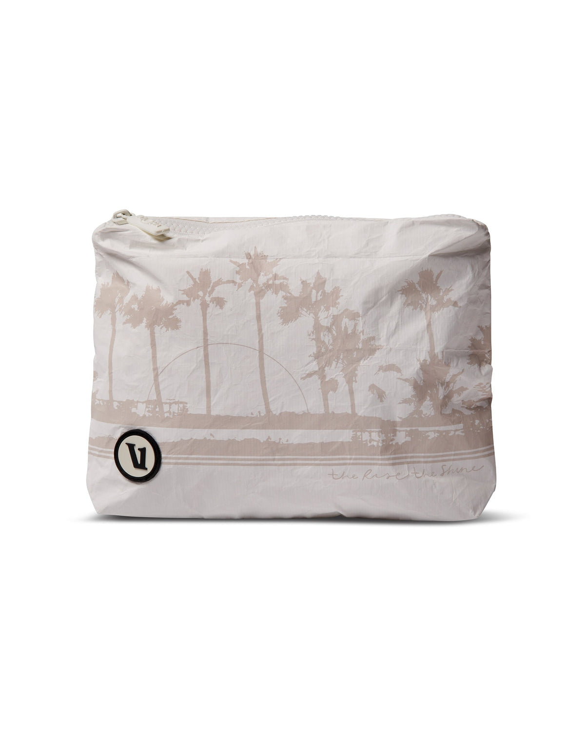 ALOHA-Small Pouch Dune Palms Splash Proof Bag - Vuori