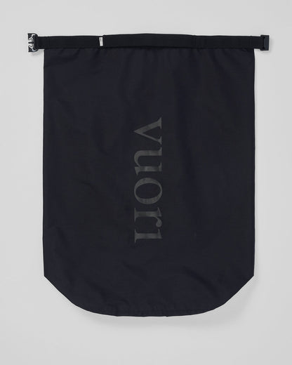 Packable Travel Bag Lightweight Black Roll Top Bag - Vuori
