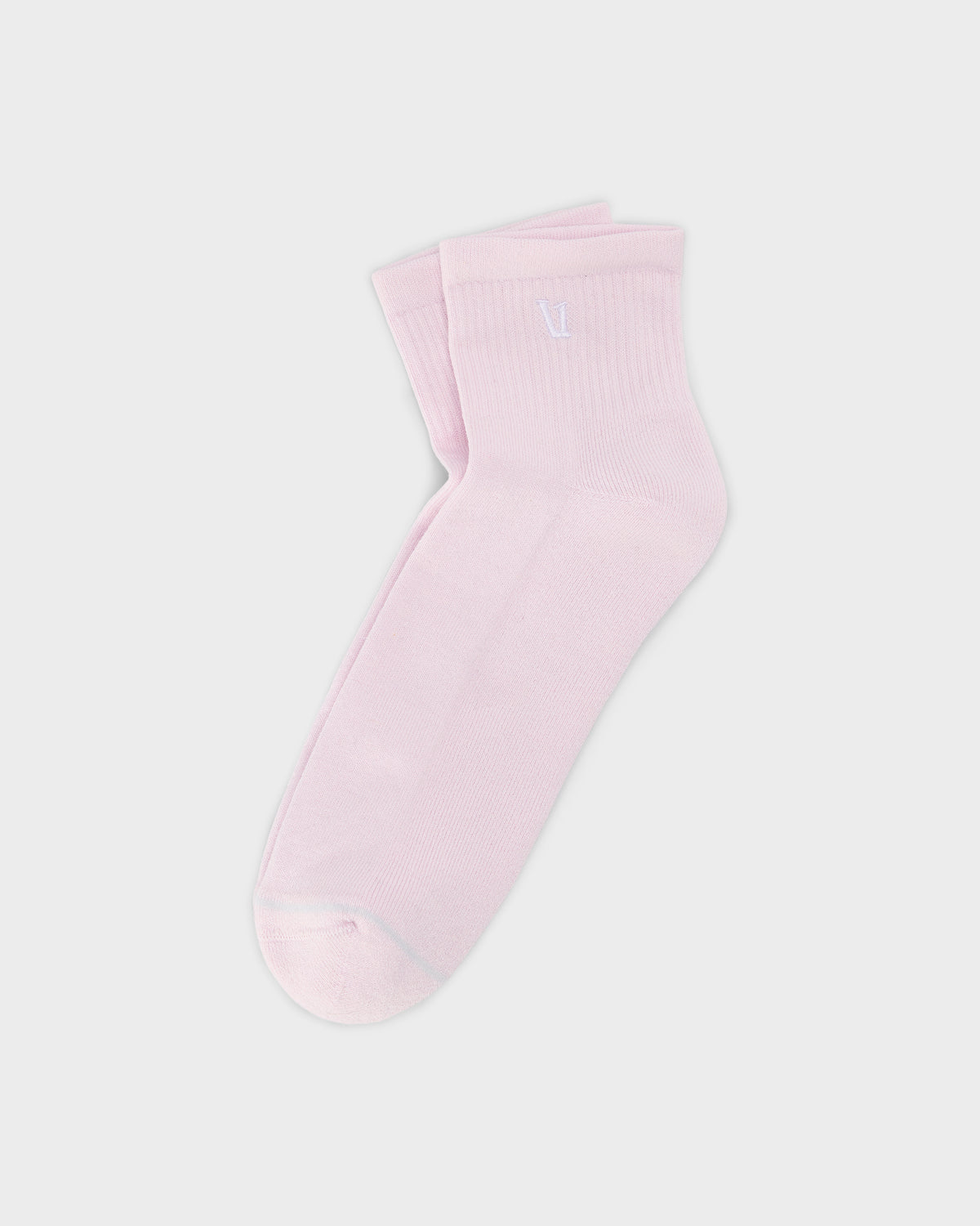 Quarter Crew V1 Sock 2.0 Lilac Breeze Quarter Crew Socks - Vuori