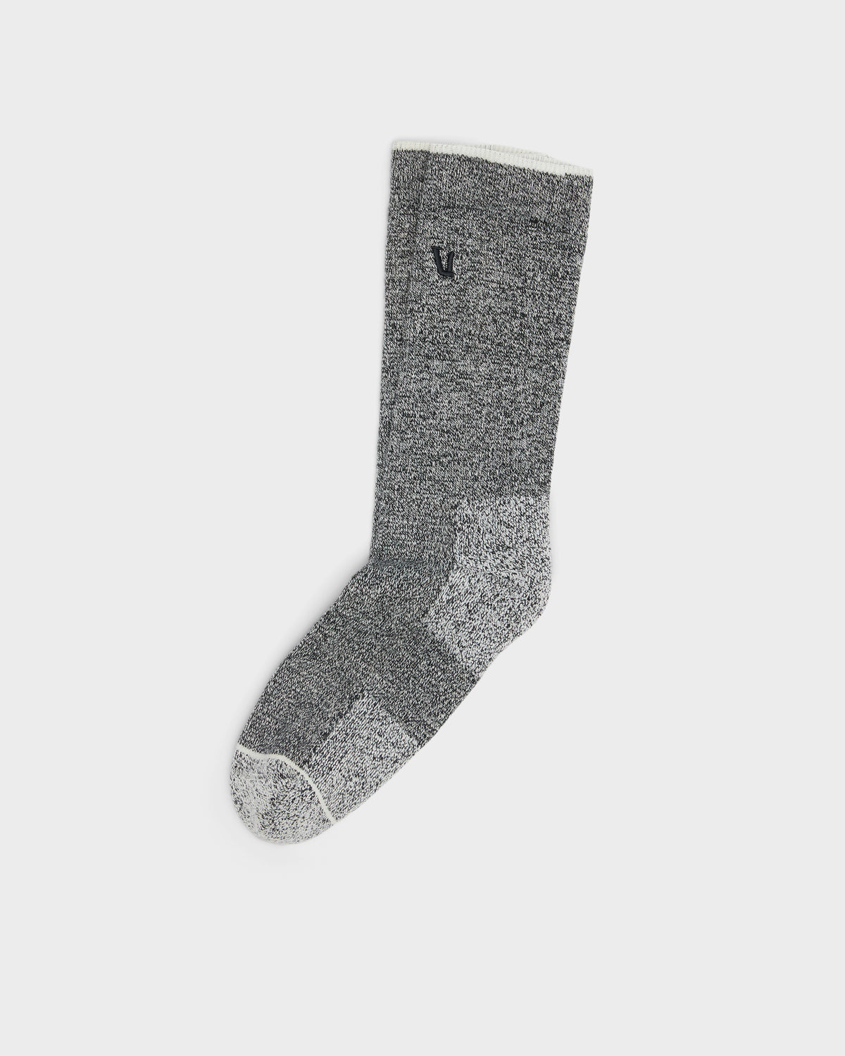 V1 Crew Sock Heather Grey - Vuori