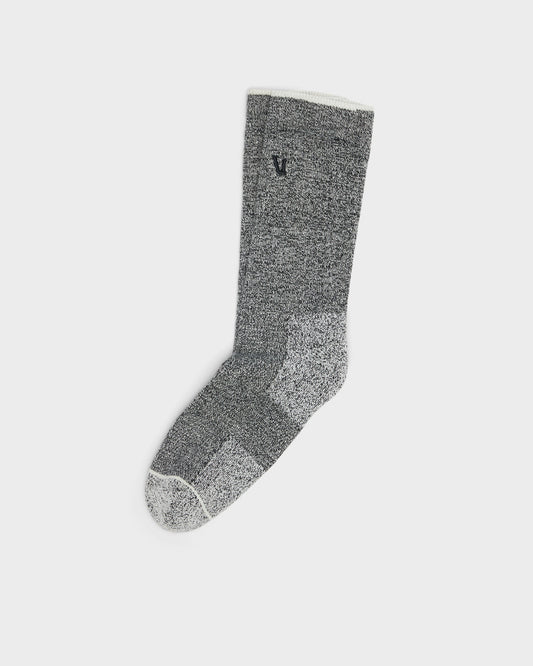 V1 Crew Sock Heather Grey - Vuori