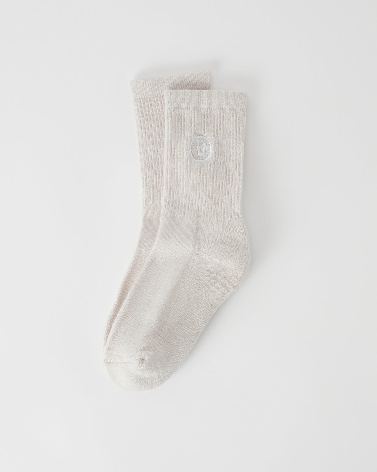Half Crew Sock Salt Heather - Vuori