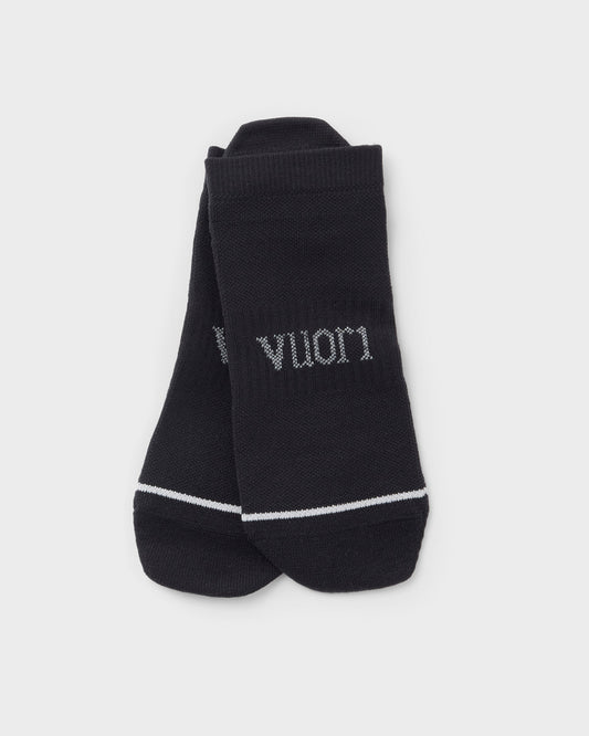 Performance Tab Sock Black Tab Socks - Vuori