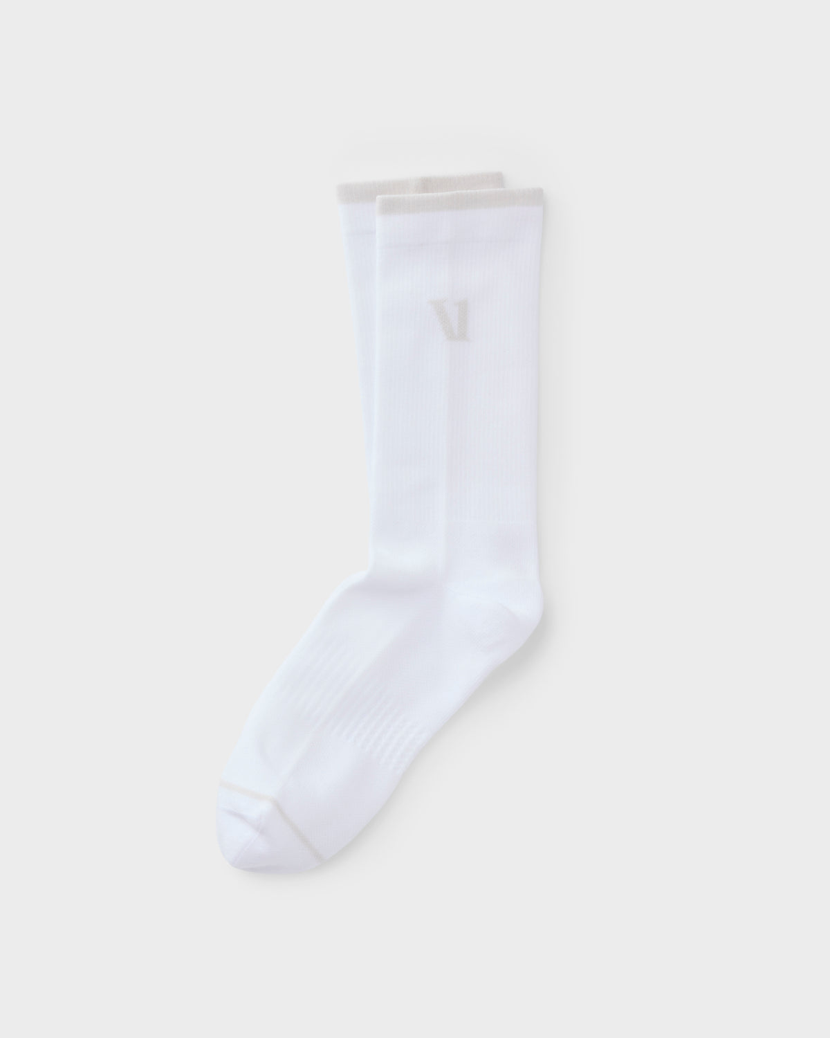 Performance Crew Sock White Crew Socks - Vuori