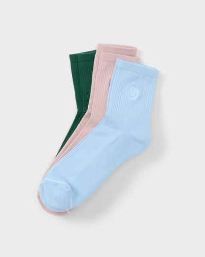 Half Crew Sock Crystal Blue Socks - Vuori