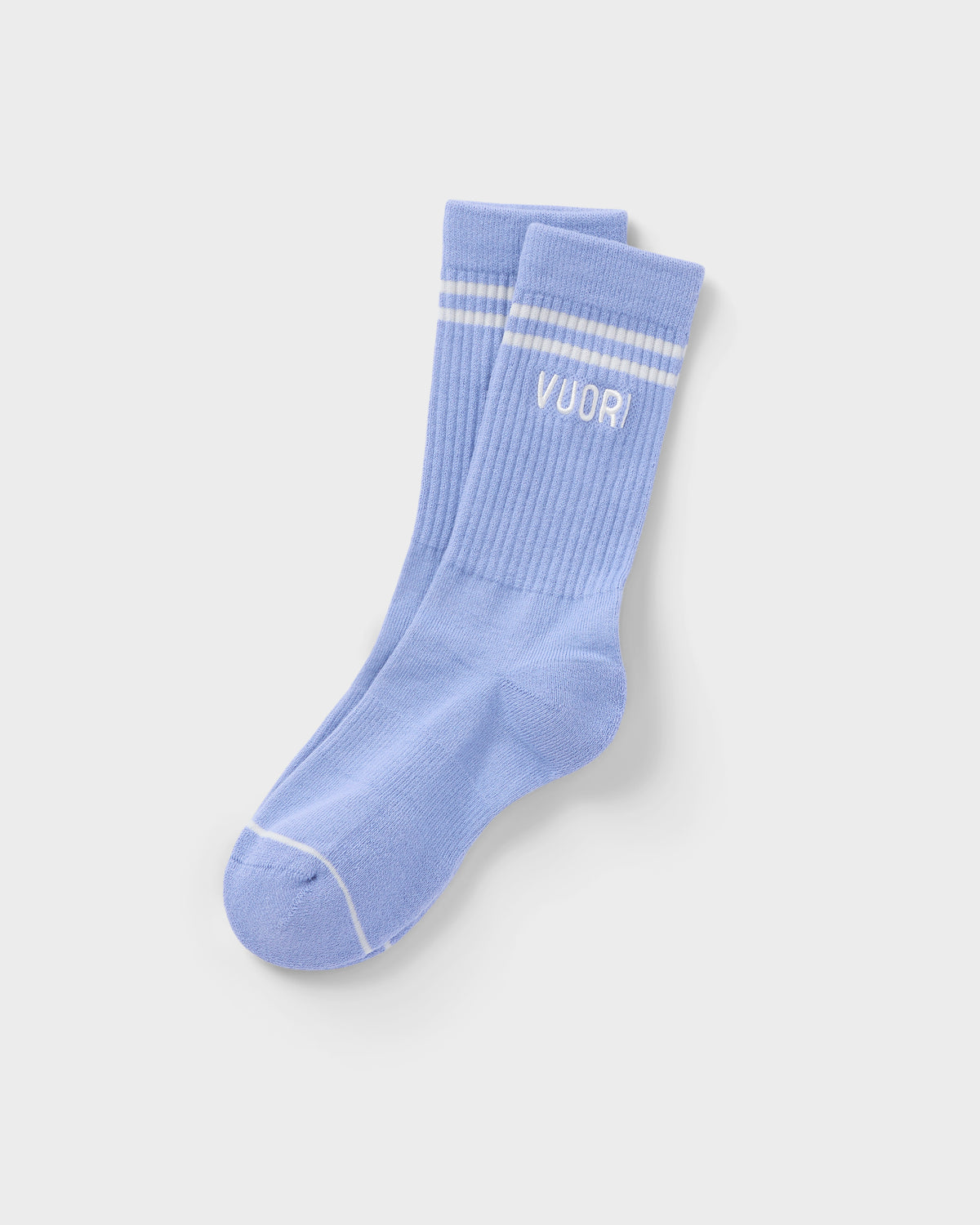 Vuori Crew Sock Bluebell Performance Crew Socks - Vuori