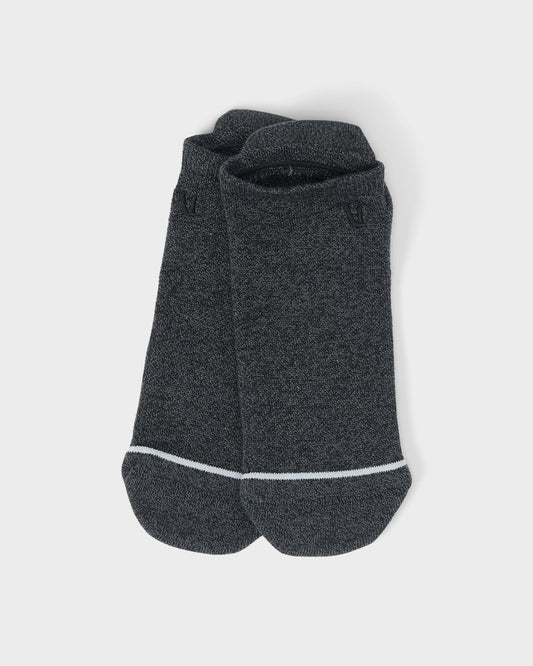 V1 Tab Sock 2.0 Classic Tab Style Charcoal Heather Socks - Vuori