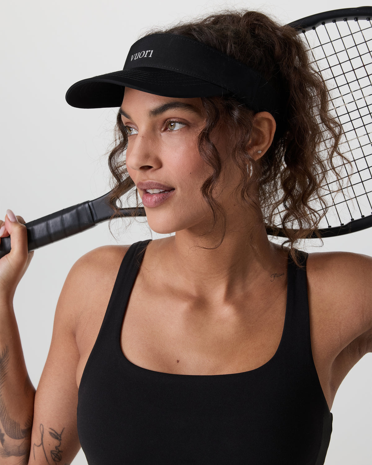 Topspin Visor 2.0 Black - Vuori