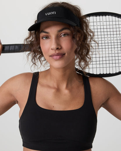 Topspin Visor 2.0 Black - Vuori