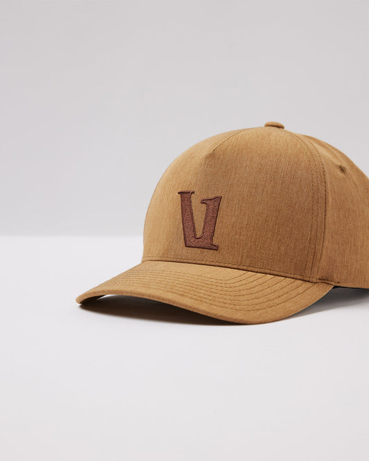 Magnitude Hat Warm Gold Heather Snapback - Vuori