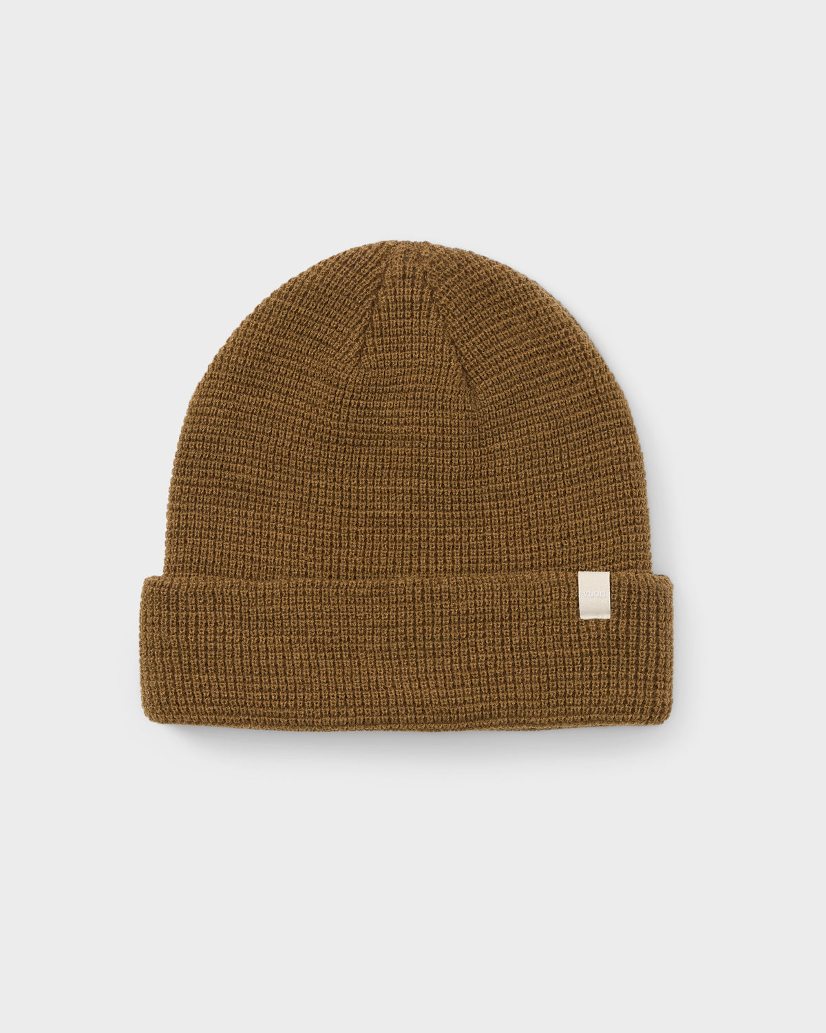 Alpine Waffle Beanie Tobacco Knit Beanie - Vuori