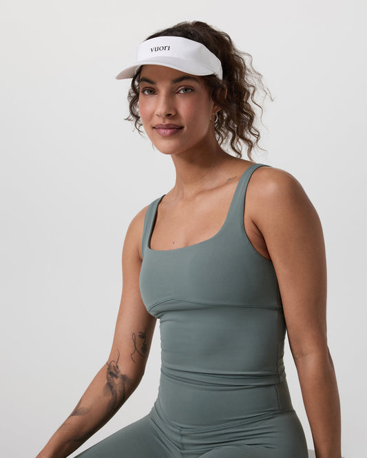 Topspin Visor 2.0 White - Vuori