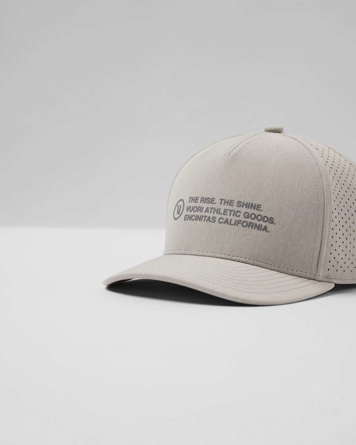 Vuori Water Tech Hat Light Heather Grey Water Hat - Vuori