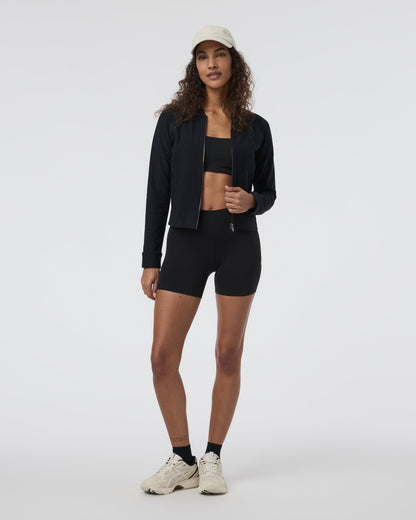 Elevation Track Jacket Black Heather - Vuori