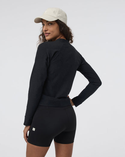 Elevation Track Jacket Black Heather - Vuori