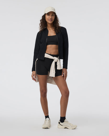 Elevation Track Jacket Black Heather - Vuori