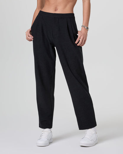 Elevation Ankle Trouser Black Heather - Vuori