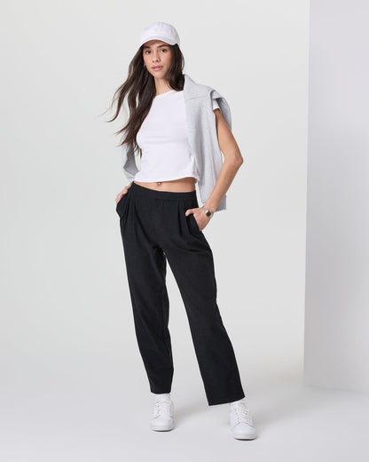 Elevation Ankle Trouser Black Heather - Vuori
