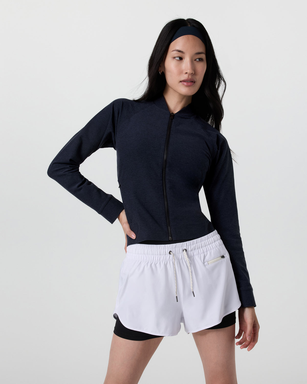 Elevation Track Jacket Midnight Heather - Vuori