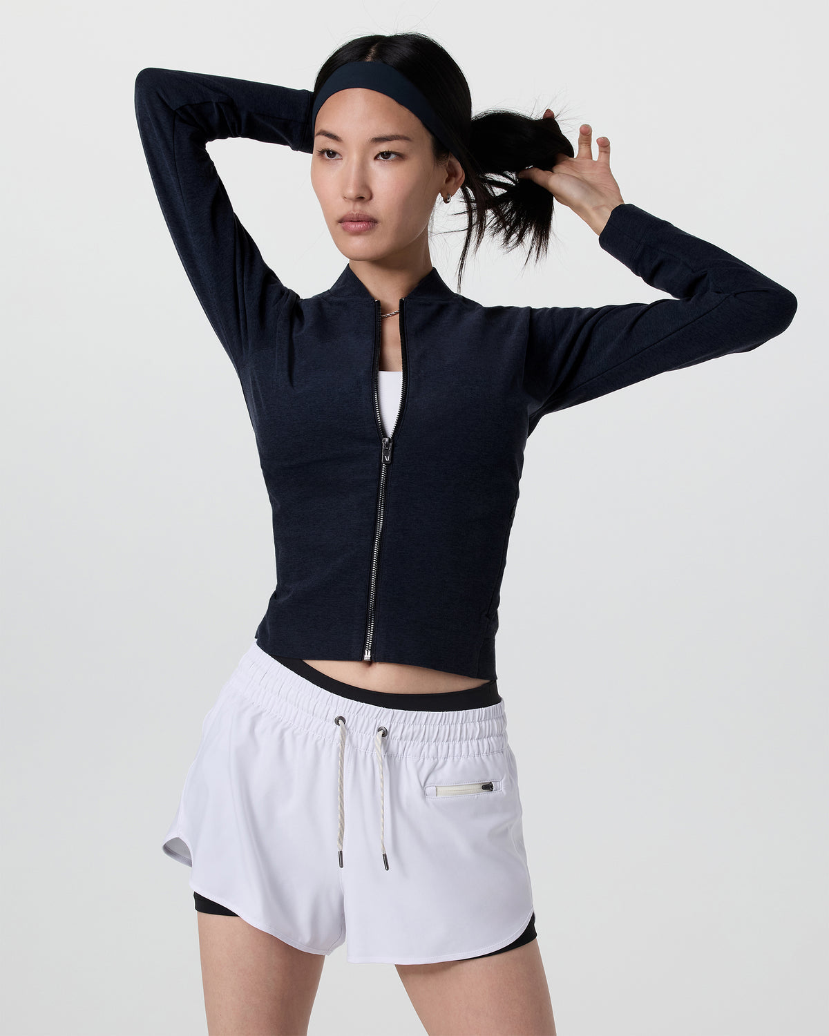 Elevation Track Jacket Midnight Heather - Vuori