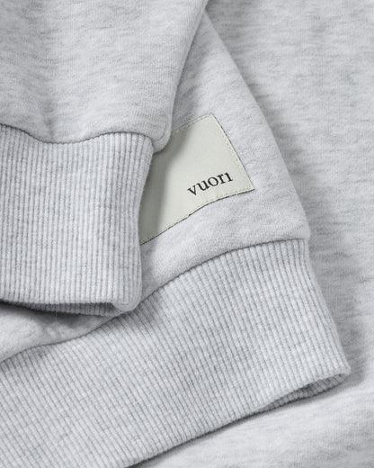 Restore Oversized Hoodie Pale Grey Heather - Vuori