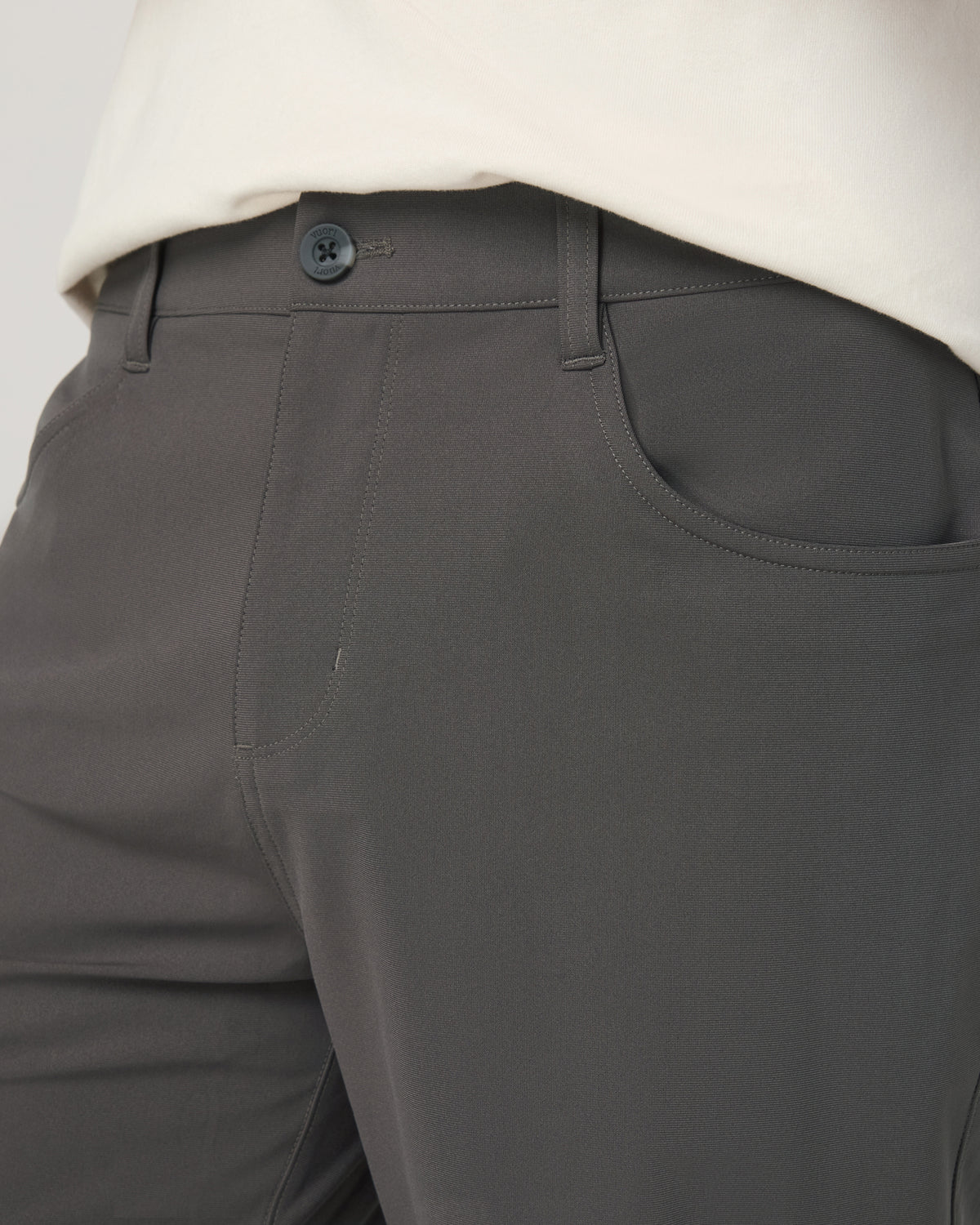 Meta Pant Classic Fit 30" Men's Warm Grey 5-Pocket Pant - Vuori