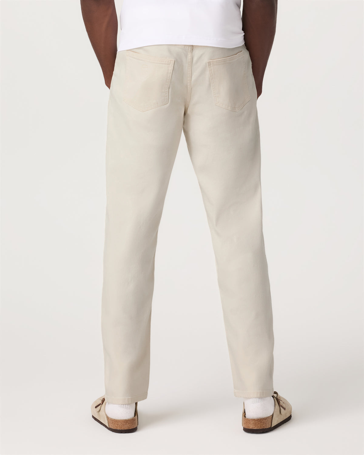 Benton Stretch Twill Pant Classic Fit 30" Natural Jeans - Vuori