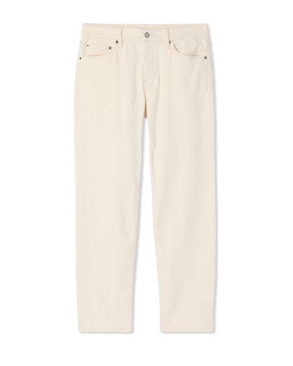 Benton Stretch Twill Pant Classic Fit 30" Natural Jeans - Vuori