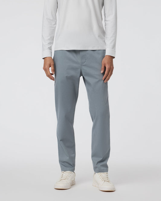 Fletcher Elastic Waist Pant Athletic Slim Fit 30" Dusty Blue - Vuori