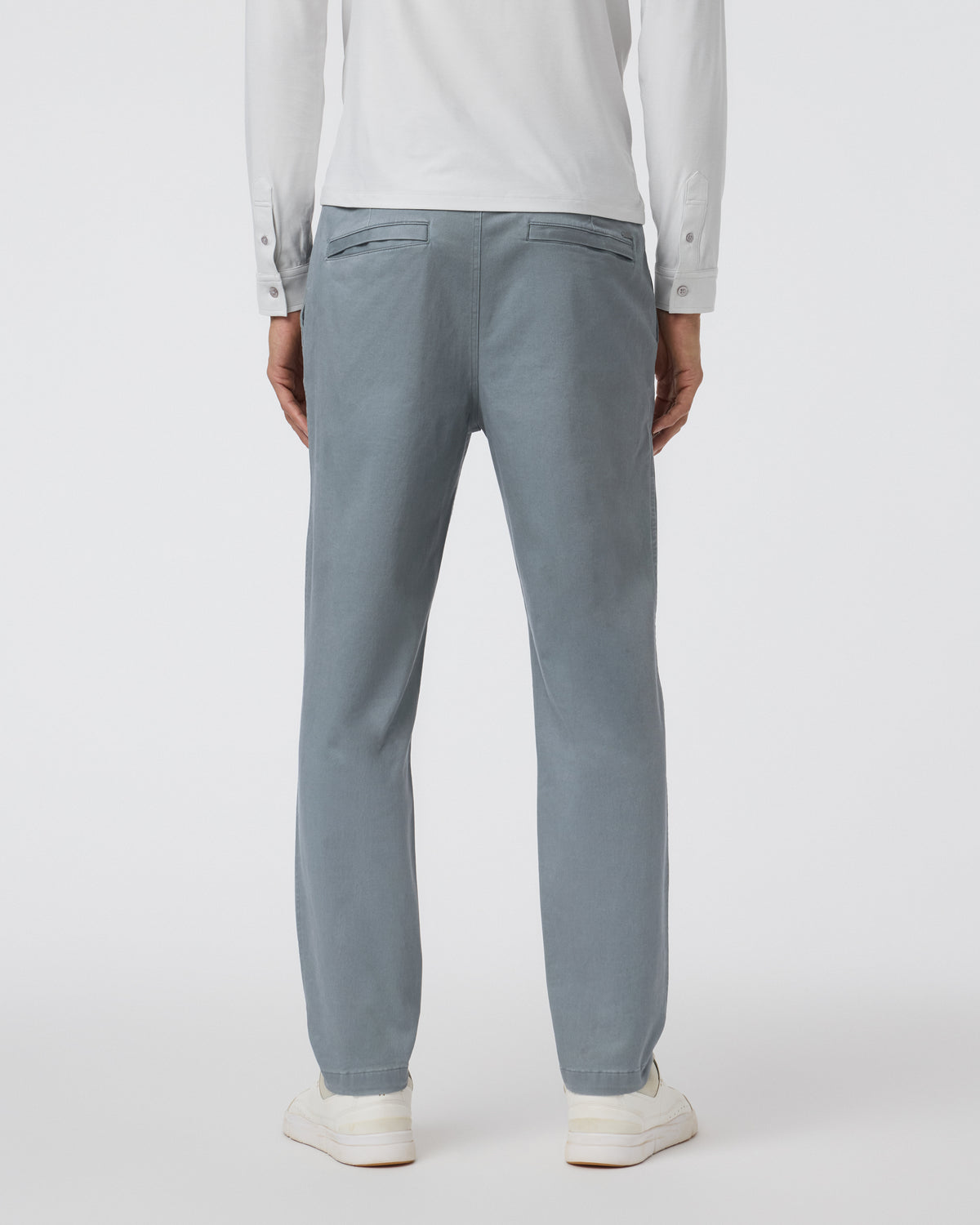 Fletcher Elastic Waist Pant Athletic Slim Fit 30" Dusty Blue - Vuori