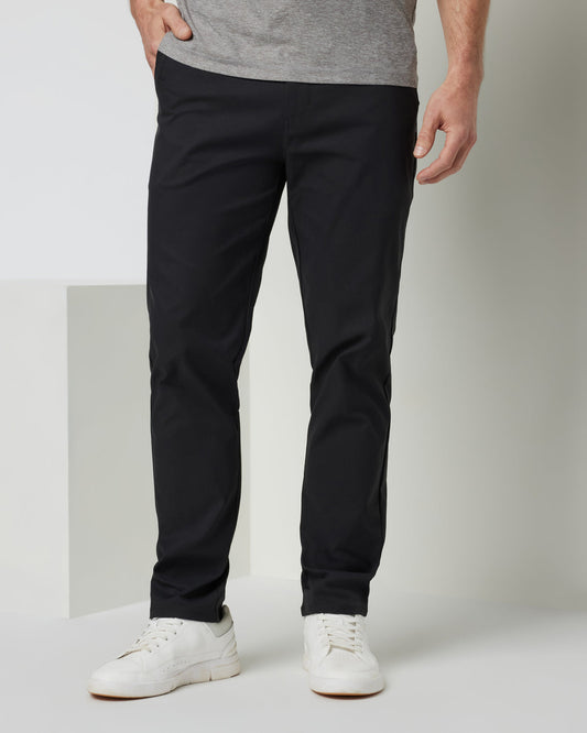 Cascade Tech Chino Pant Men's Black Chinos - Vuori