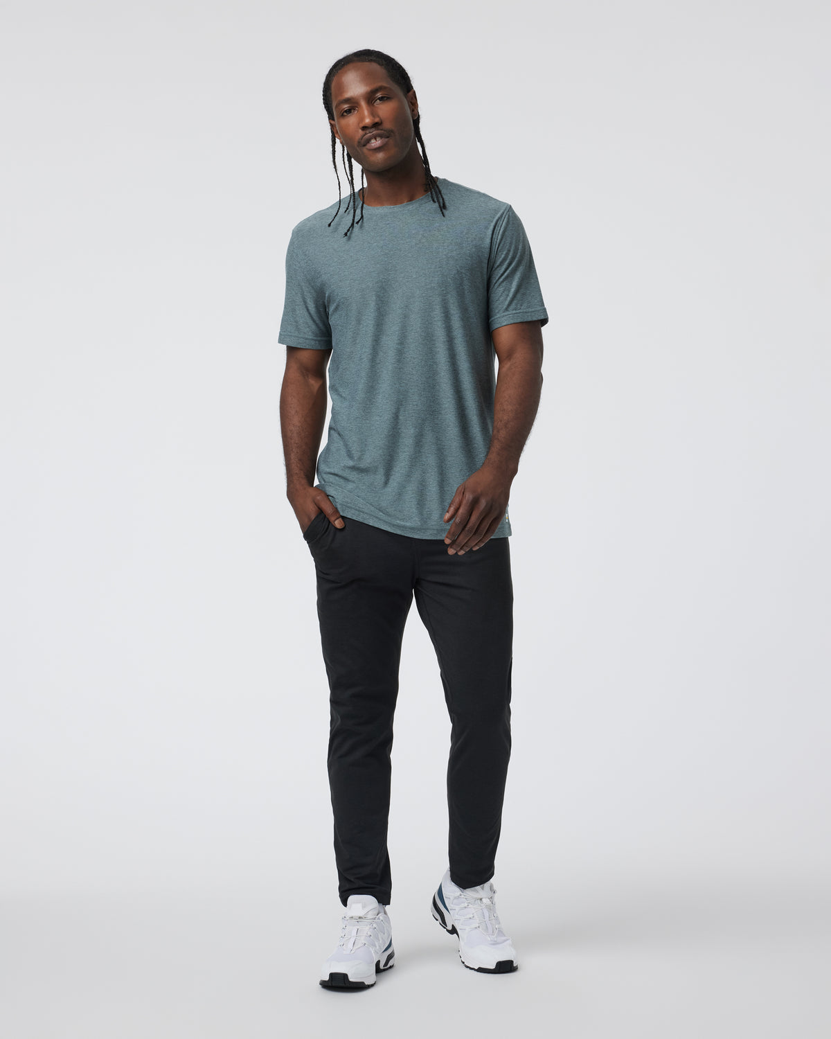Coronado Pant Black Heather DreamKnit™ Warm Pants - Vuori