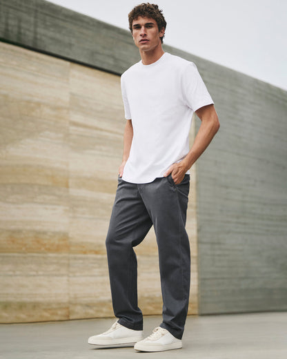 Fletcher Chino Pant Classic 32" Men's Dark Pewter Chino Pants - Vuori
