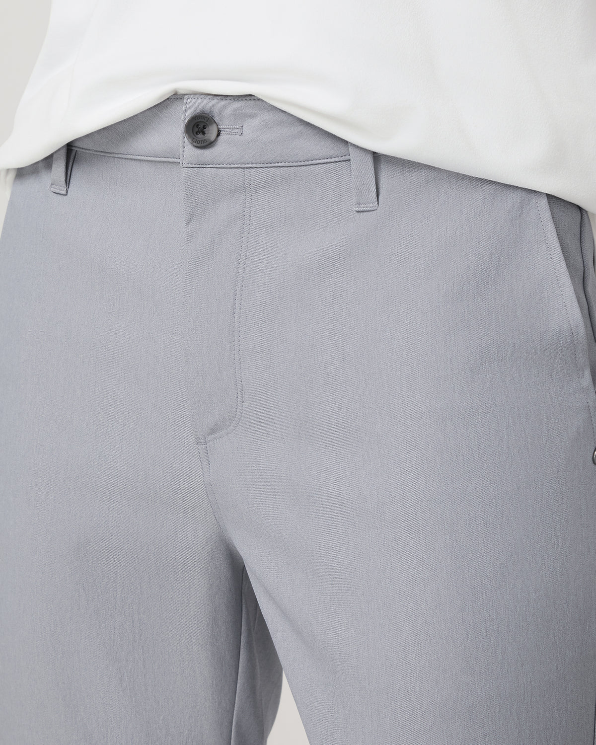 Cascade Tech Chino Athletic Slim Fit 30" Heather Grey - Vuori