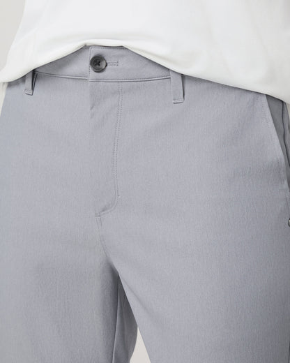 Cascade Tech Chino Athletic Slim Fit 30" Heather Grey - Vuori