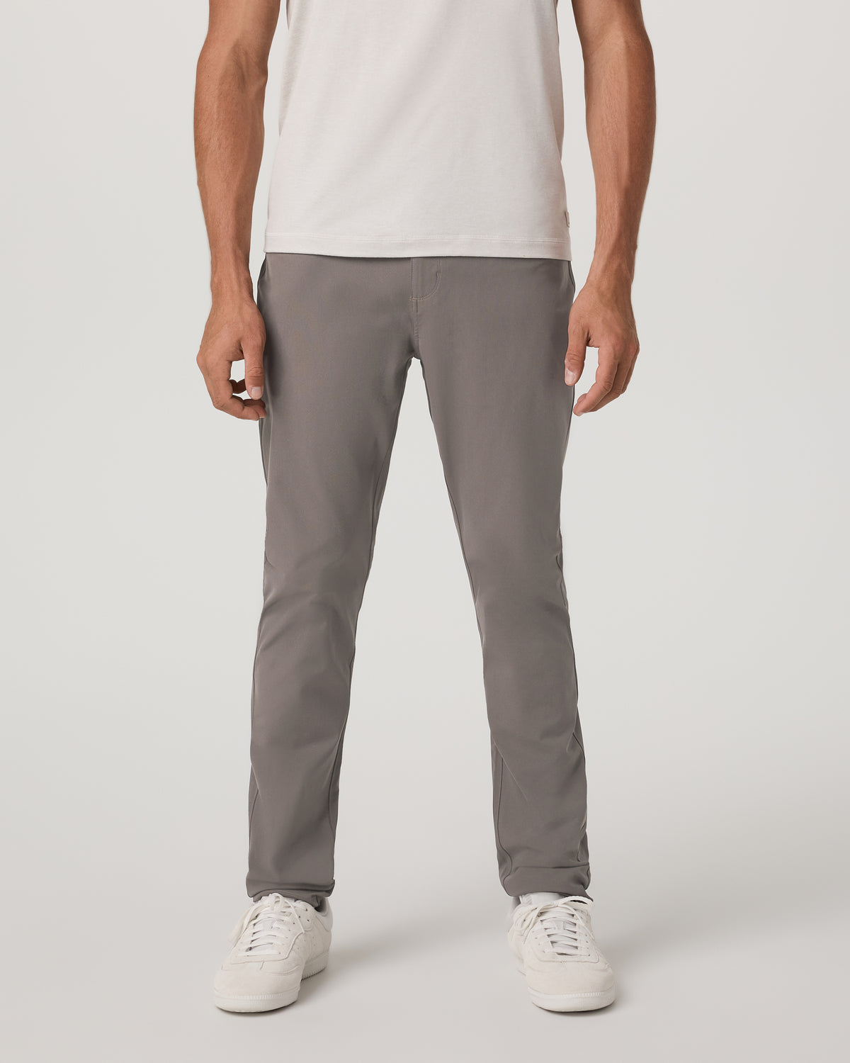 Meta Pant Athletic Slim Fit 30" Men's Warm Grey Pants - Vuori
