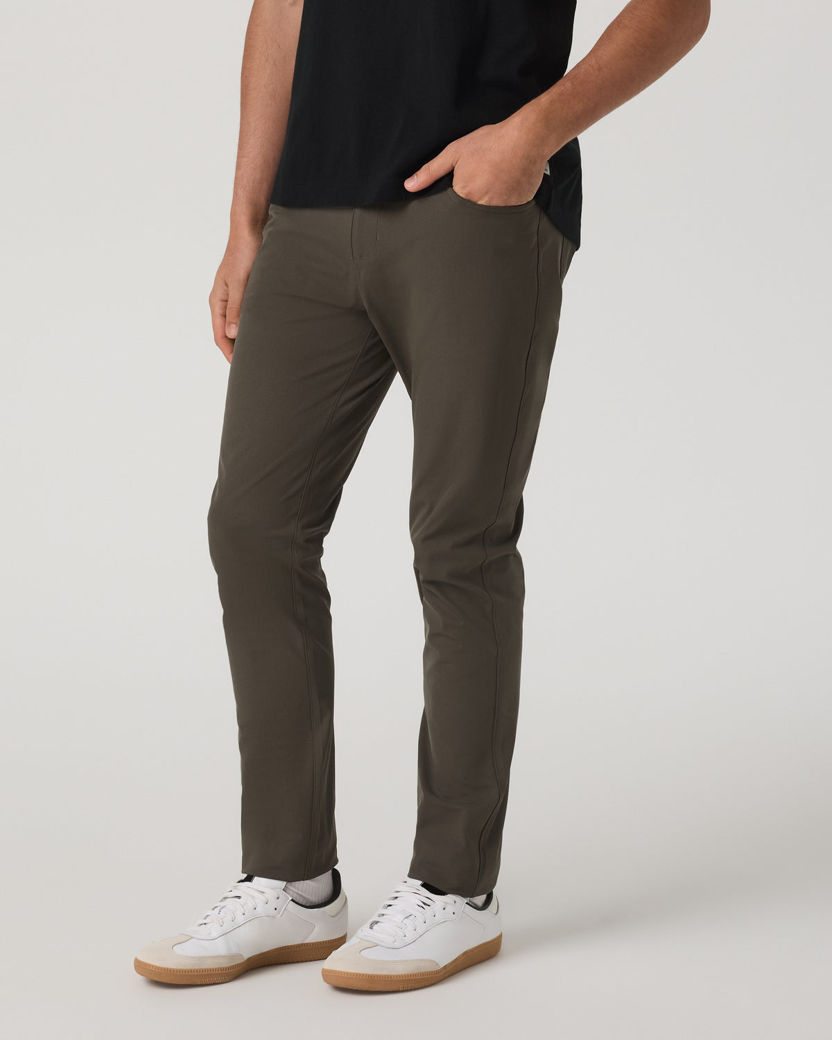 Meta Pant Men's Oregano Green 5 Pocket Pants - Vuori